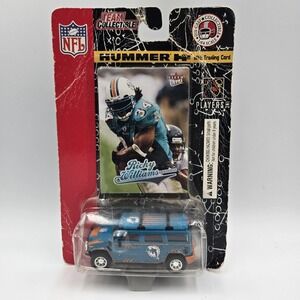 VTG Ricky Williams 2004 Dolphins Fleer Ultra Hummer H2 Die-Cast 1:64 scale NOS
